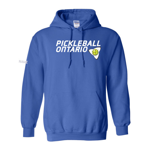 Gildan Unisex Crest Printed Hoodie Thumbnail