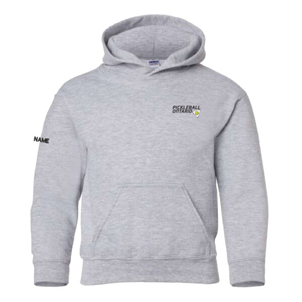 Gildan Youth Emblem Printed Hoodie Thumbnail