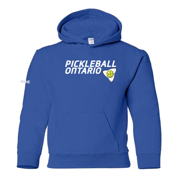 Gildan Youth Crest Printed Hoodie Thumbnail