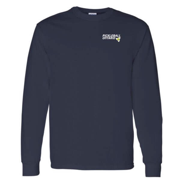 Gildan Unisex Emblem Printed Long Sleeve Thumbnail