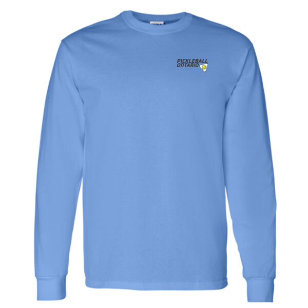 Gildan Unisex Emblem Printed Long Sleeve Thumbnail