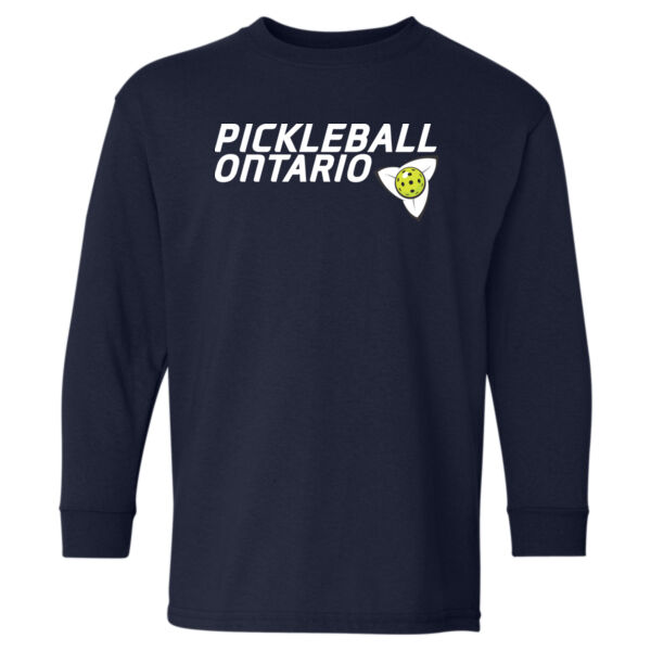 Gildan Youth Crest Printed Long Sleeve Thumbnail