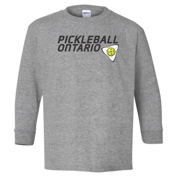 Gildan Youth Crest Printed Long Sleeve Thumbnail