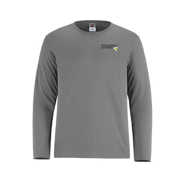 Shore Unisex Emblem Printed Performance Long Sleeve Thumbnail
