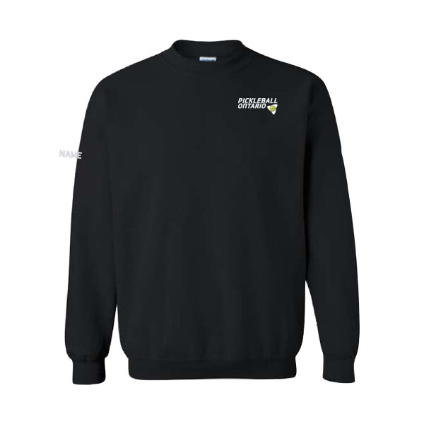 Gildan Unisex Emblem Printed Crewneck Thumbnail