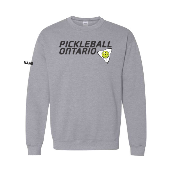 Gildan Unisex Crest Printed Crewneck Thumbnail