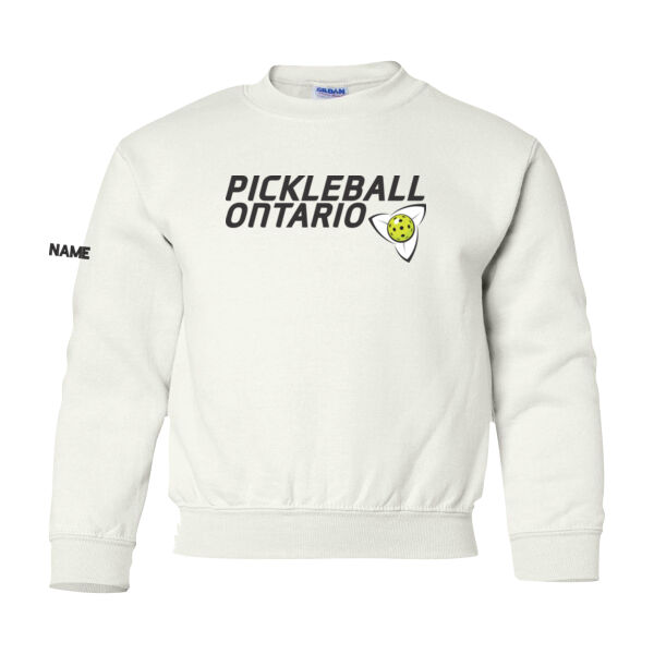 Gildan Youth Crest Printed Crewneck Thumbnail