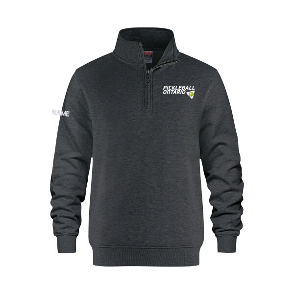 Flux Youth Emblem Printed Quarter-Zip Thumbnail