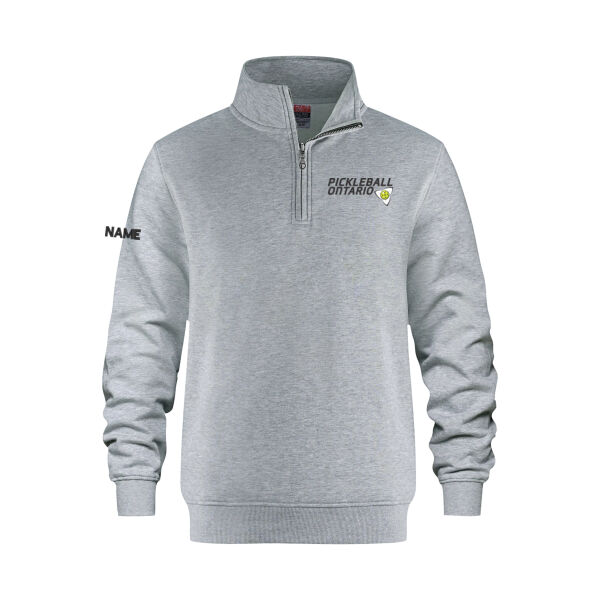 Flux Youth Emblem Printed Quarter-Zip Thumbnail