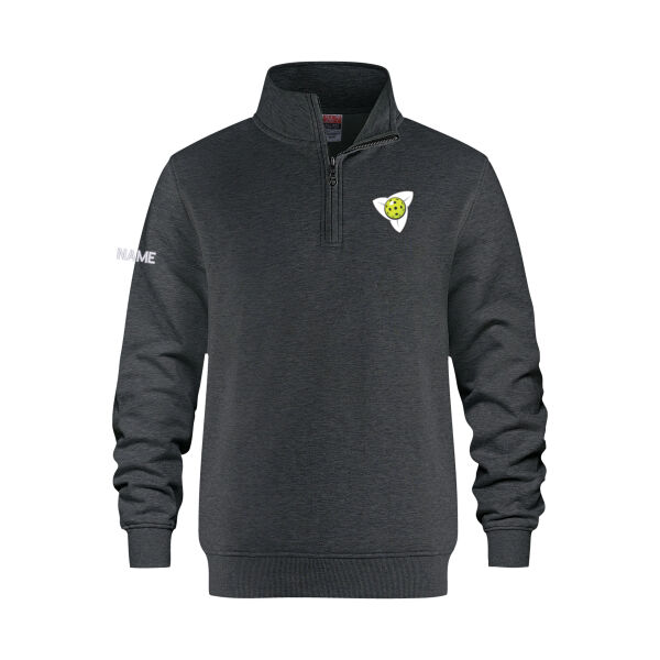 Flux Youth Icon Emblem Printed Quarter-Zip Thumbnail