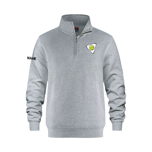 Flux Youth Icon Emblem Printed Quarter-Zip Thumbnail