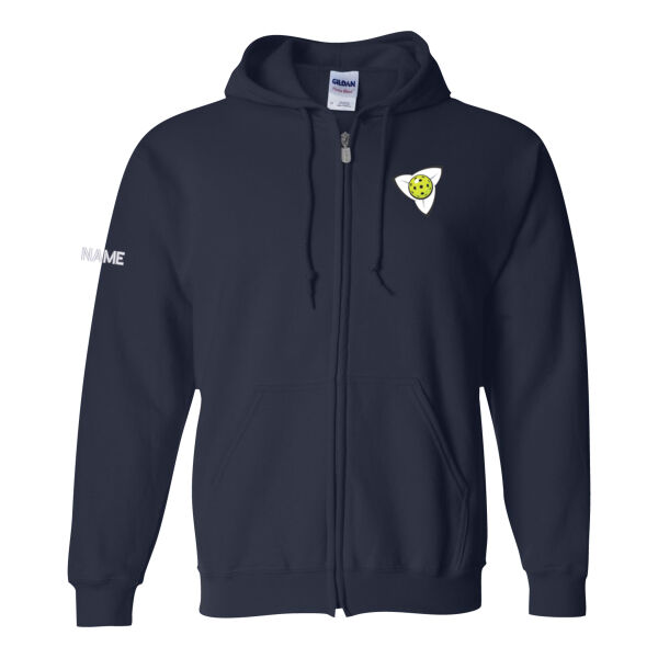 Gildan Unisex Icon Emblem Printed Full-Zip Thumbnail