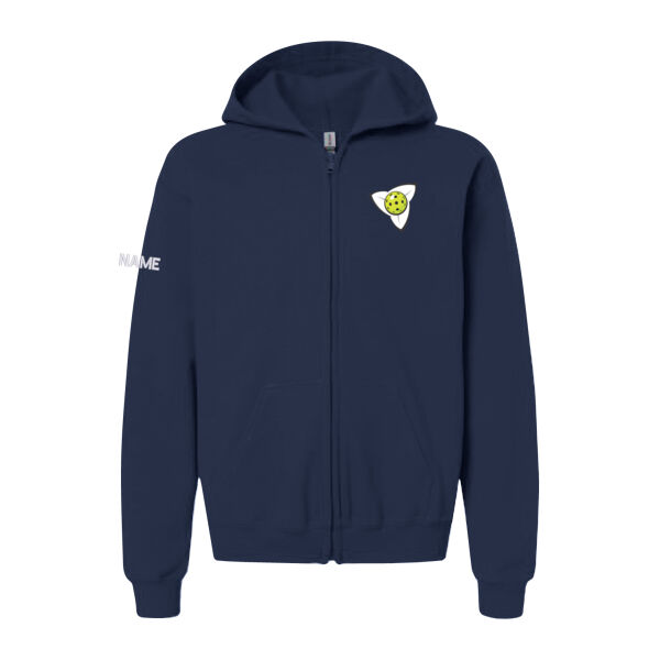 Gildan Youth Icon Emblem Printed Full-Zip Thumbnail