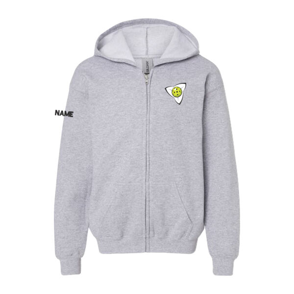 Gildan Youth Icon Emblem Printed Full-Zip Thumbnail
