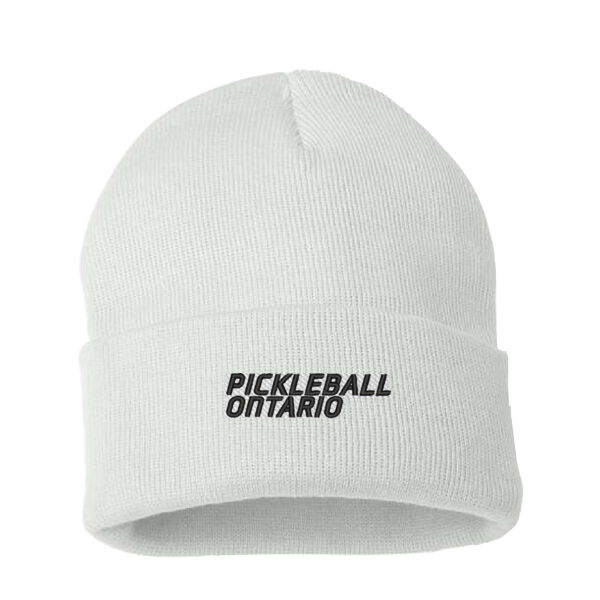 Sportsman Adult Text Embroidered Cuffed Beanie Thumbnail