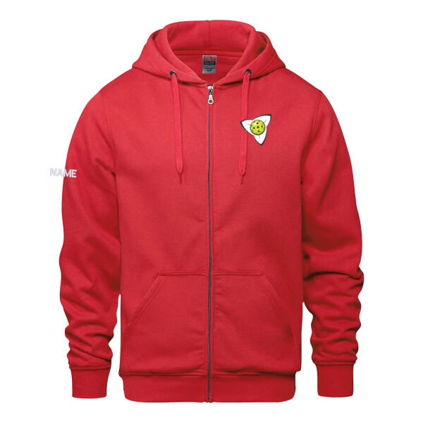 Surfer Unisex Icon Emblem Printed Full-Zip Thumbnail