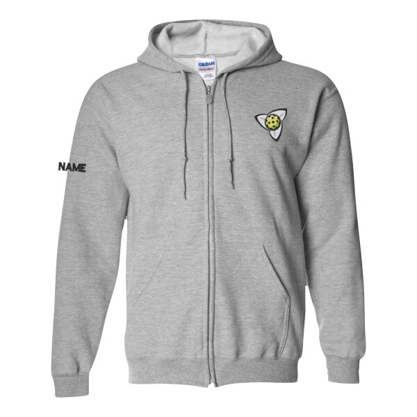 Gildan Unisex Icon Emblem Embroidered Full-Zip Thumbnail