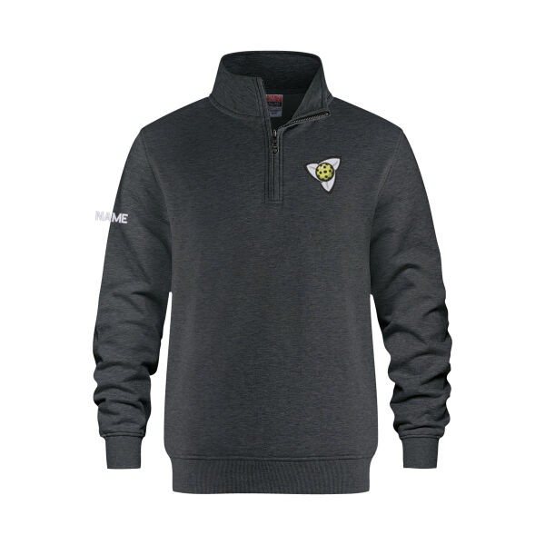 Flux Youth Icon Emblem Embroidered Quarter-Zip Thumbnail