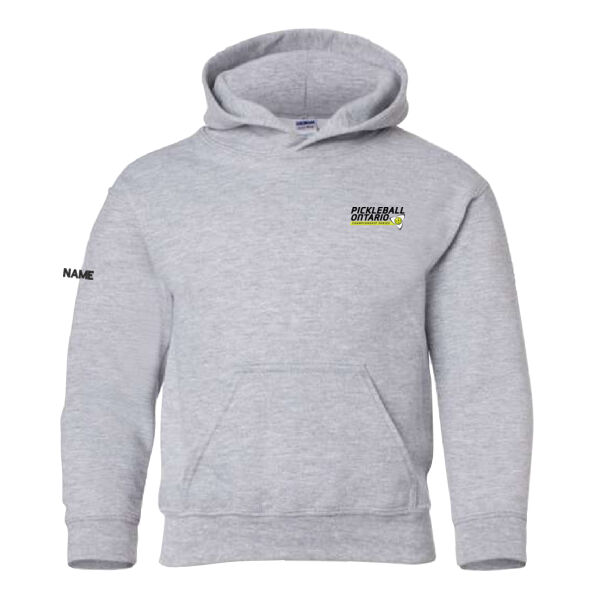 Gildan Youth Championship Emblem Printed Hoodie Thumbnail