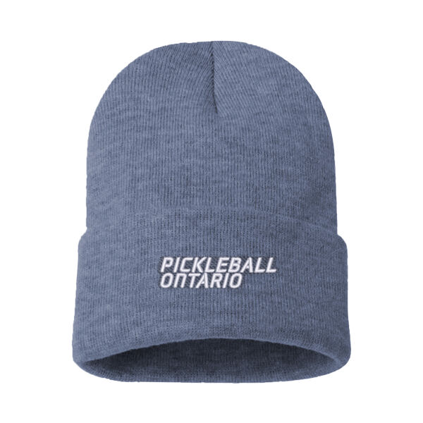 Sportsman Adult Text Embroidered Cuffed Beanie Thumbnail